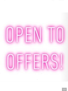 Open to reasonable offer!!!!